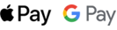 Логотип оплати курсів через Apple Pay та Google Pay
